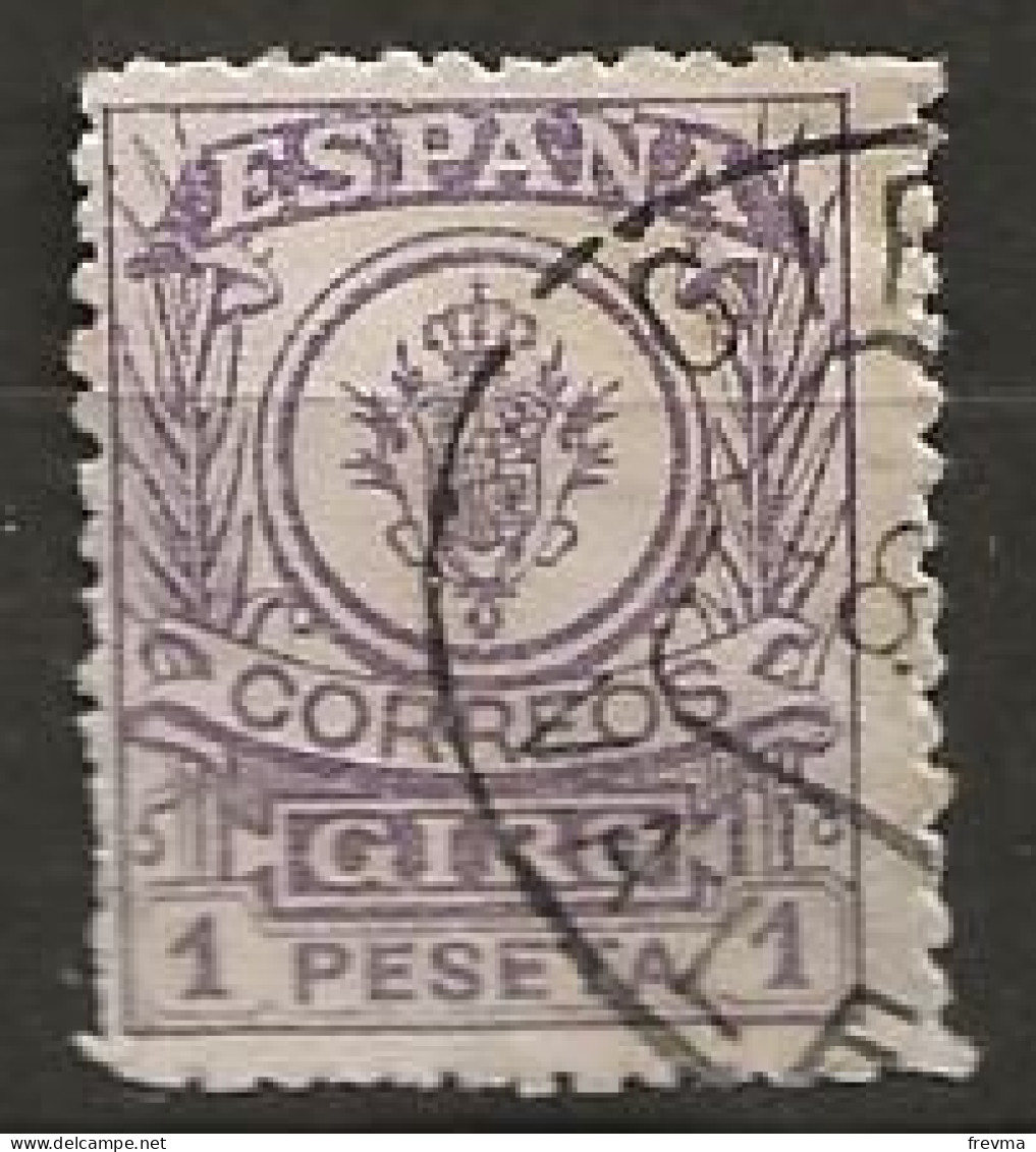 Timbre Pour Mandat Espagne 1915 Oblitéré - Sellos De Giro