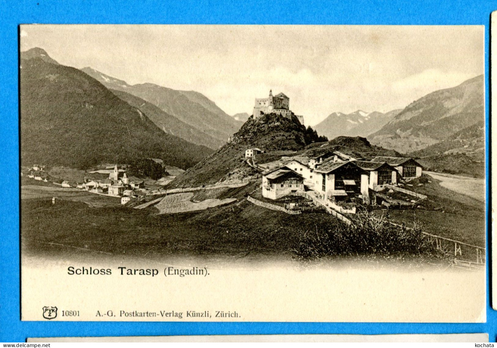 Y102, Schloss Tarasp, Künzli, 10801 , Non Circulée - Tarasp