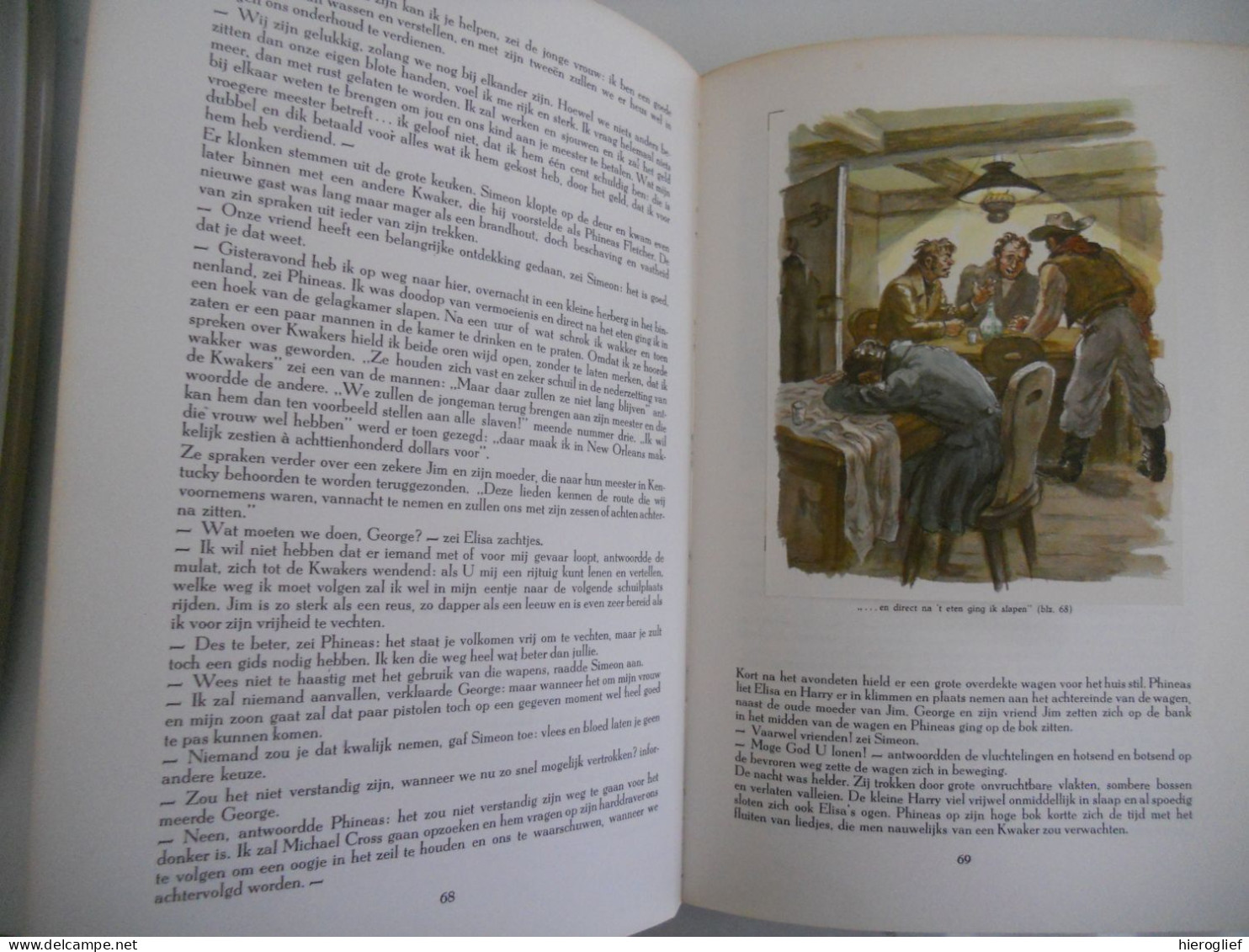 DE HUT VAN OOM TOM Album Artis ALLE CHROMO'S 1958 Harriet Beecher-Stowe bewerking J Voellmy illustraties Hugo Laubi