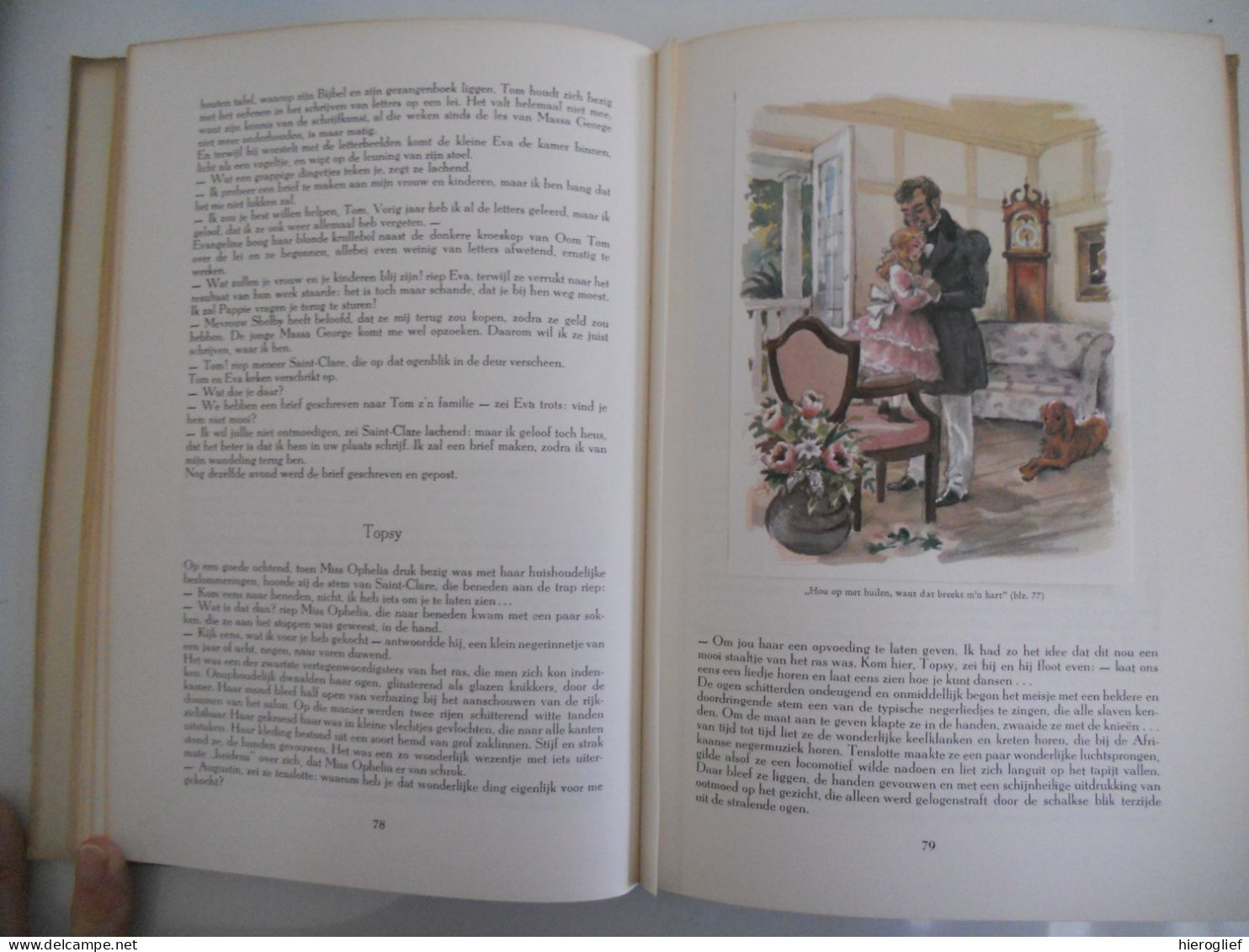 DE HUT VAN OOM TOM Album Artis ALLE CHROMO'S 1958 Harriet Beecher-Stowe bewerking J Voellmy illustraties Hugo Laubi