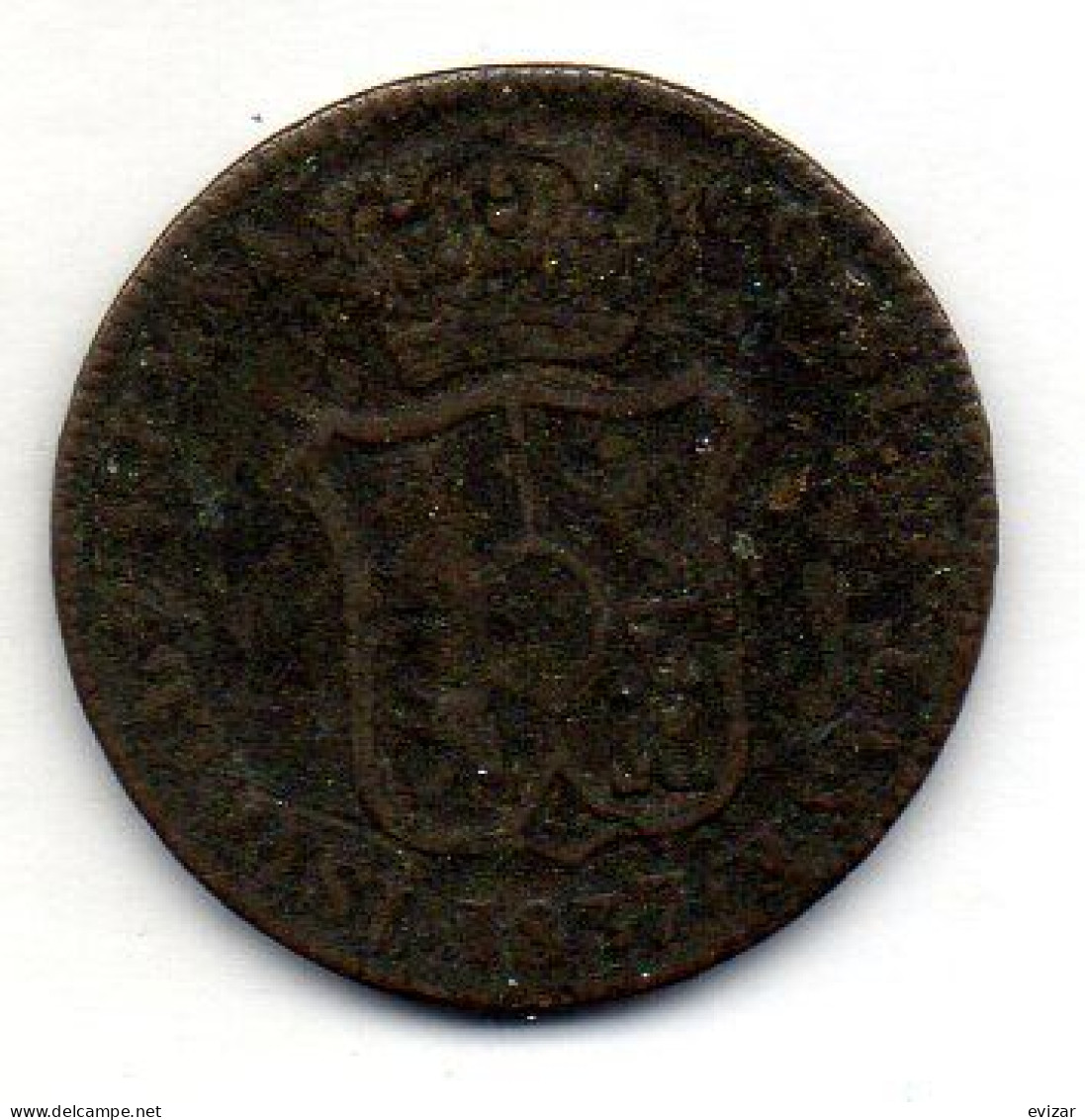 SPAIN - CATALUNIA, 3 Quartos, Copper, Year 1837, KM #126 - Otros & Sin Clasificación