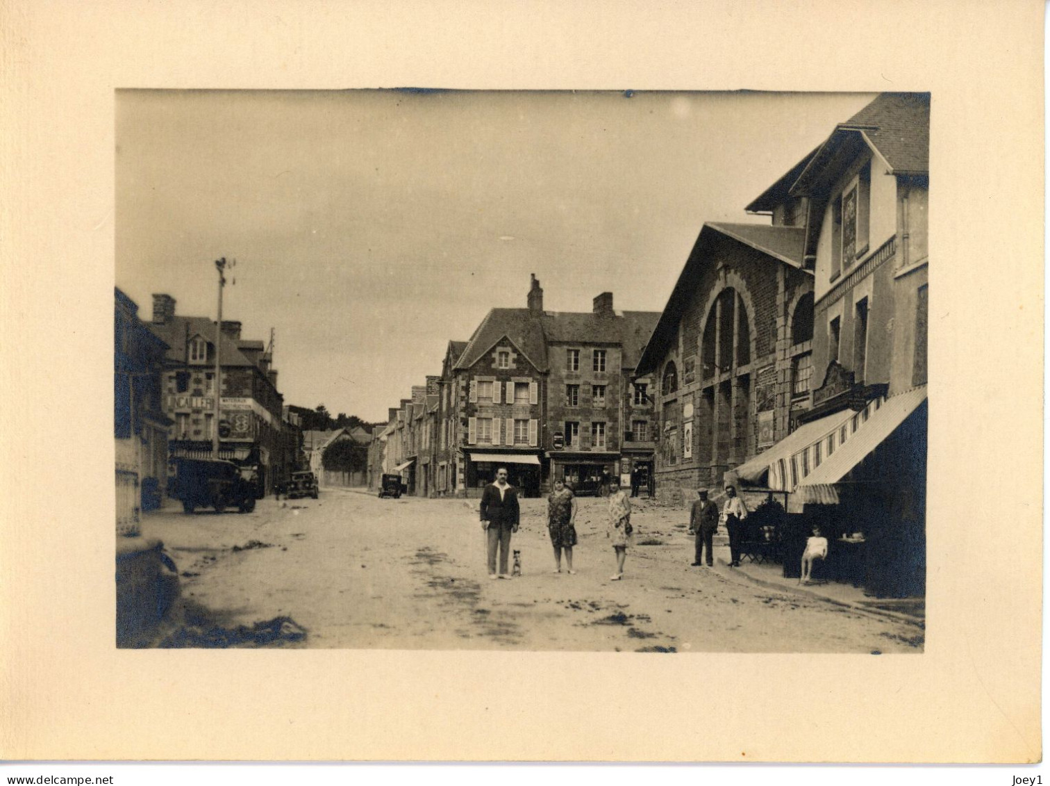 Photo De Bréhal, Département De La Manche Années 1920 Format 13/18 - Orte