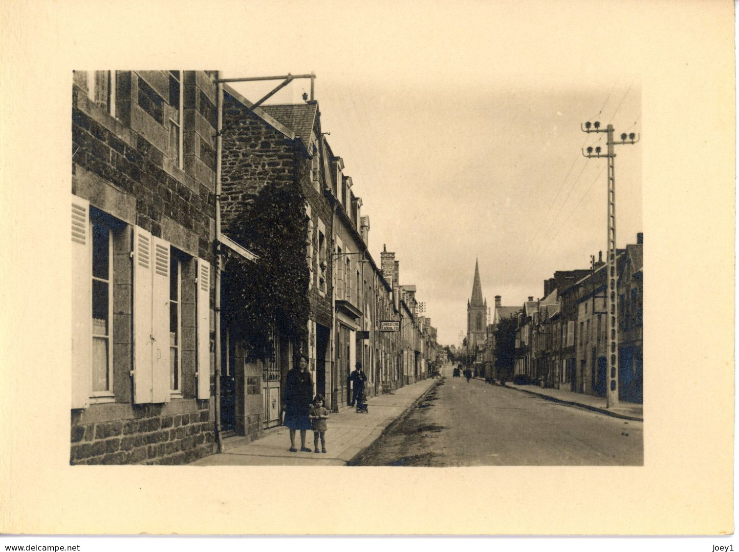 Photo De Bréhal, Département De La Manche Années 1920 Format 13/18 - Orte