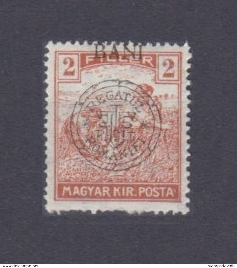 1919 Hungary New Romania 26 I Overprint - Hungary # 190 - Ungebraucht