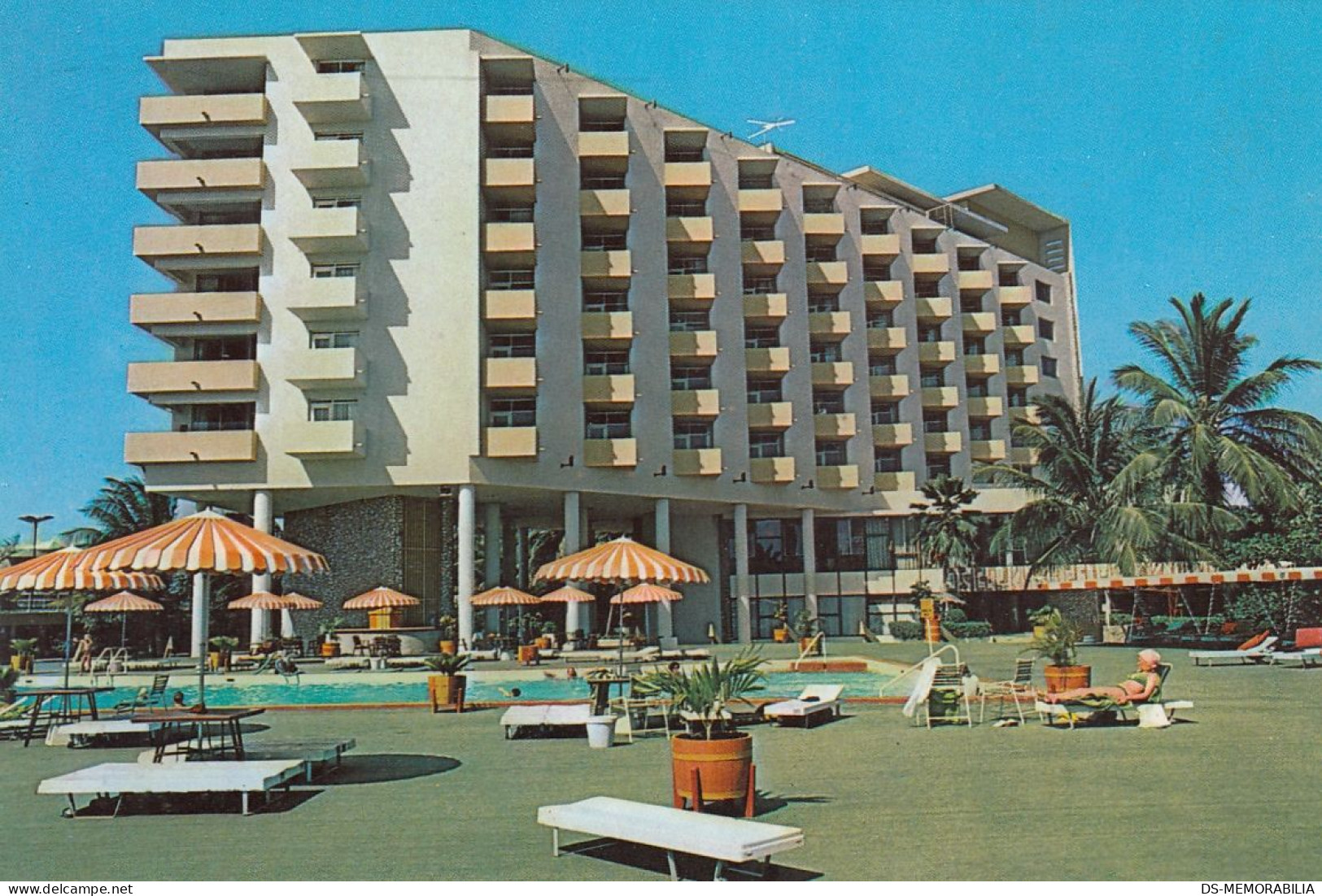 Aruba - Aruba Caribbean Hotel & Casino Old Postcard 1980 - Aruba