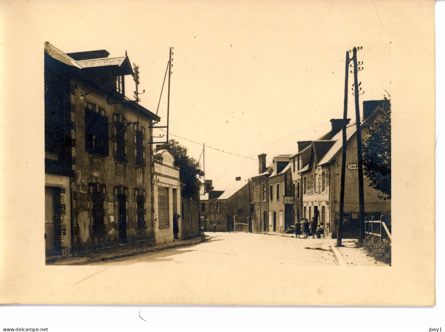 Photo De Bréhal, Département De La Manche Années 1920 Format 13/18 - Plaatsen