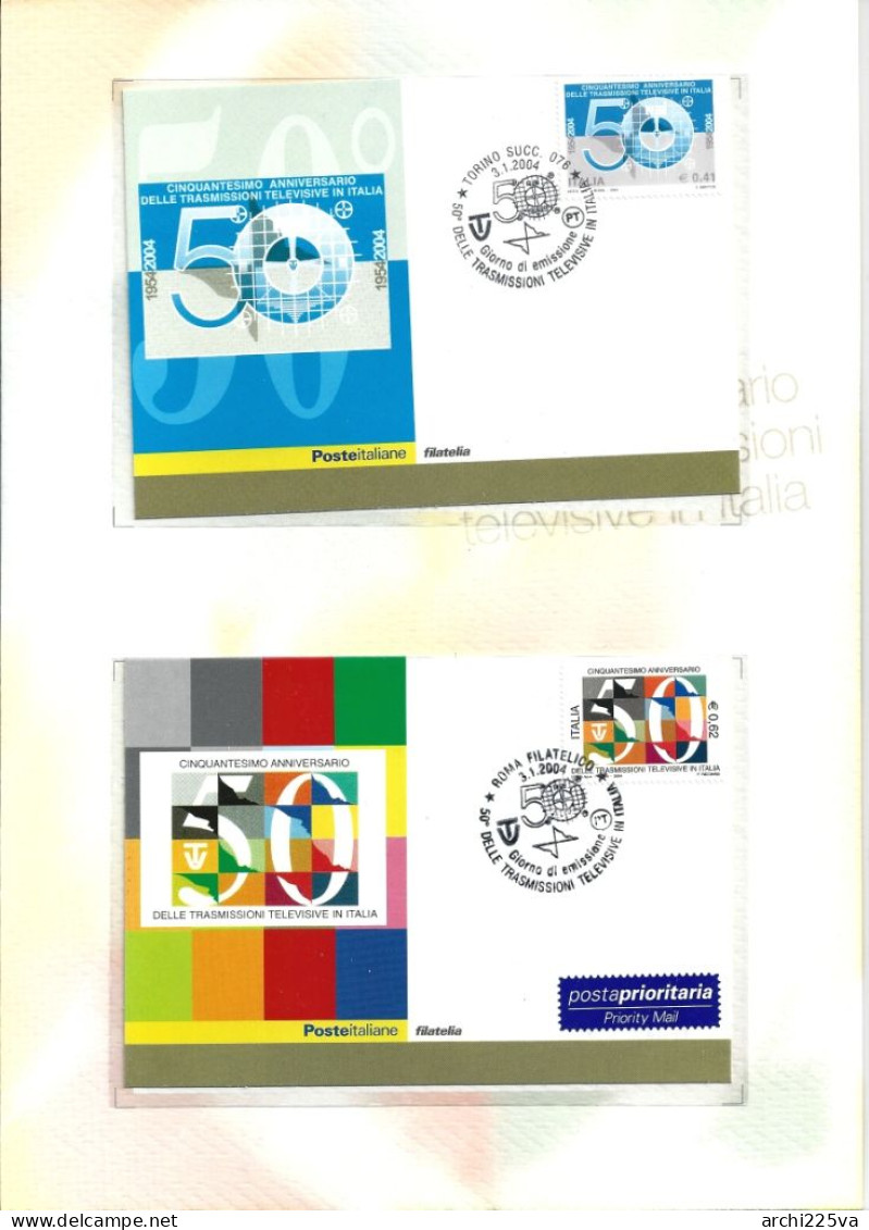 - ITALIA 2004 - FOLDER - Trasmissioni Televisive - Venduto Al FACCIALE - - Folder