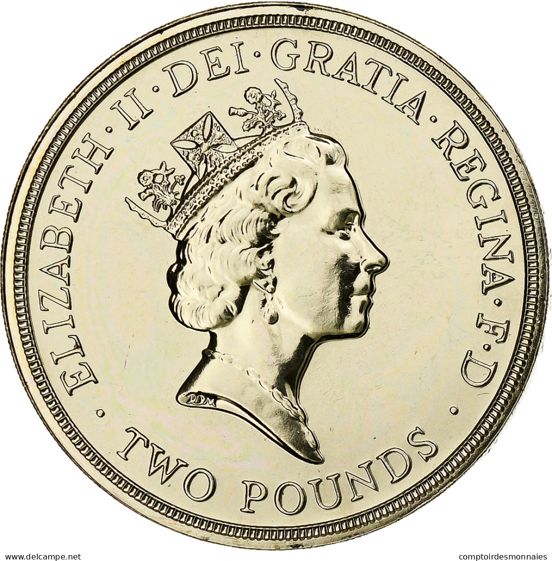Grande-Bretagne, Elizabeth II, 2 Pounds, 1995, Londres, Série BU - 2 Pounds