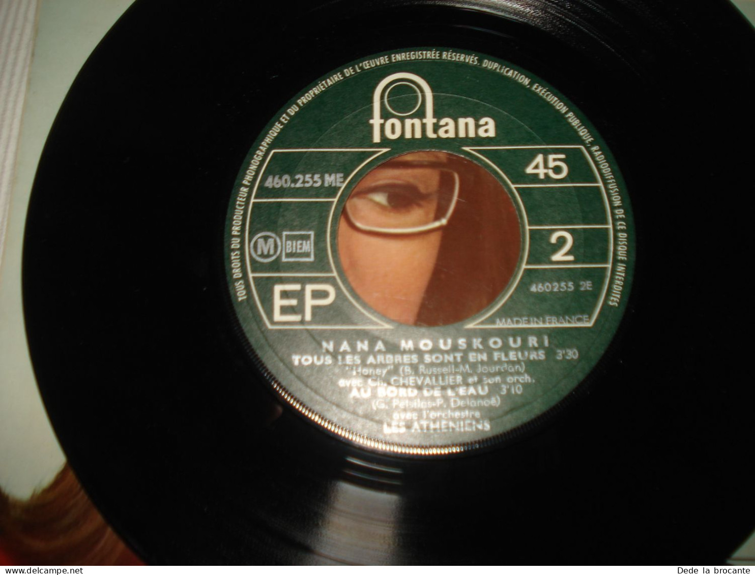 B13 / Nana Mouskouri – Coucourou Paloma - EP – 460 255 ME - Fr 1968  NM/NM - Formati Speciali