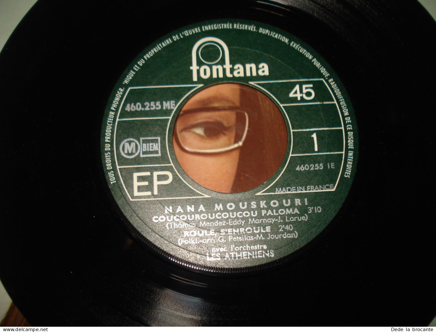 B13 / Nana Mouskouri – Coucourou Paloma - EP – 460 255 ME - Fr 1968  NM/NM - Formati Speciali