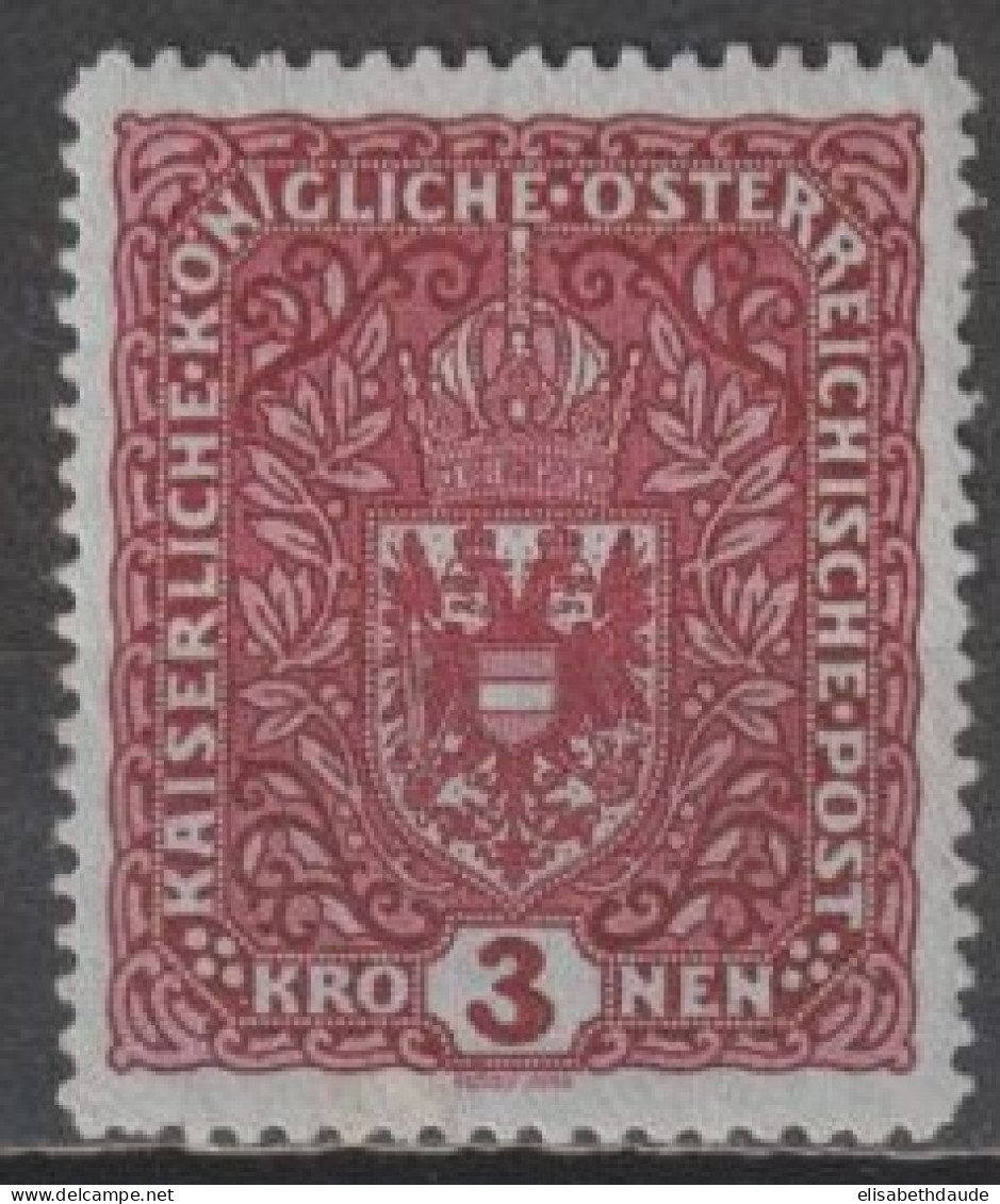 AUTRICHE - 1916 - YVERT N°159a * MLH - COTE = 25 EUR - Nuevos