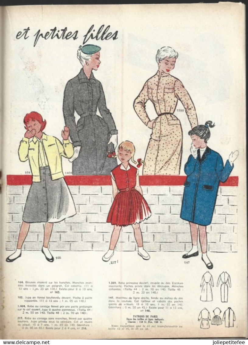 N°49 - 1955.  L'ECHO DE LA MODE.  Grand-Méres Et Petites Filles. - Fashion