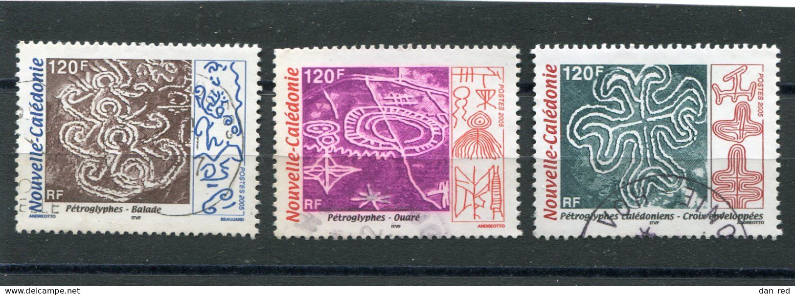 NOUVELLE CALEDONIE  N°  955 A 957  (Y&T)  (Oblitéré) - Used Stamps