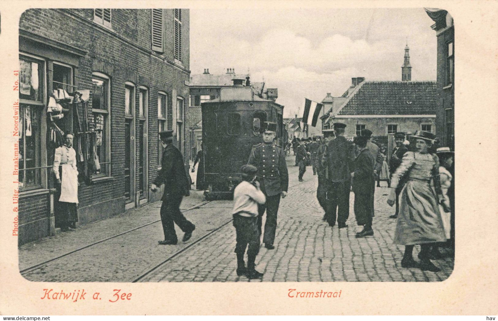 Katwijk Aan Zee Tramstraat Stoomtram 3037 - Katwijk (aan Zee)