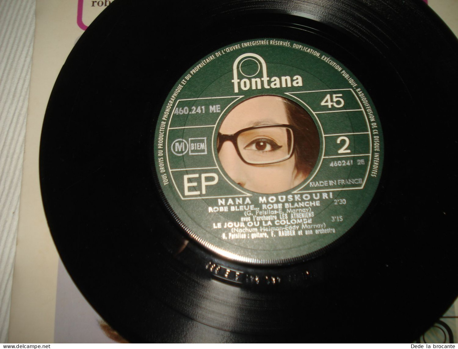 B13 / Nana Mouskouri – Au Cœur De Septembre - EP – 460.241 ME - Fr 1967  NM/NM - Spezialformate