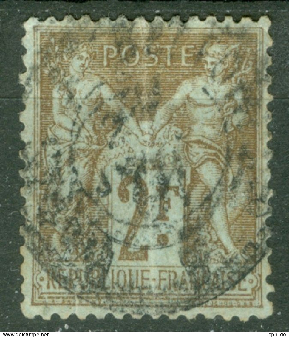 France  Yv 105 Ob Second Choix  - 1898-1900 Sage (Tipo III)