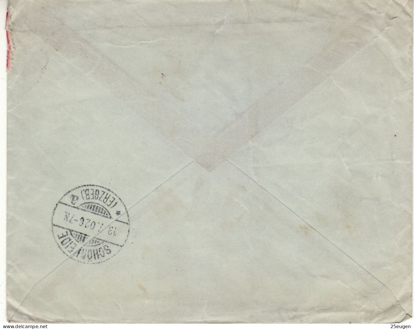 ARGENTINA 1902  LETTER SENT FROM BUENOS AIRES TO SCHOENHEIDE - Lettres & Documents