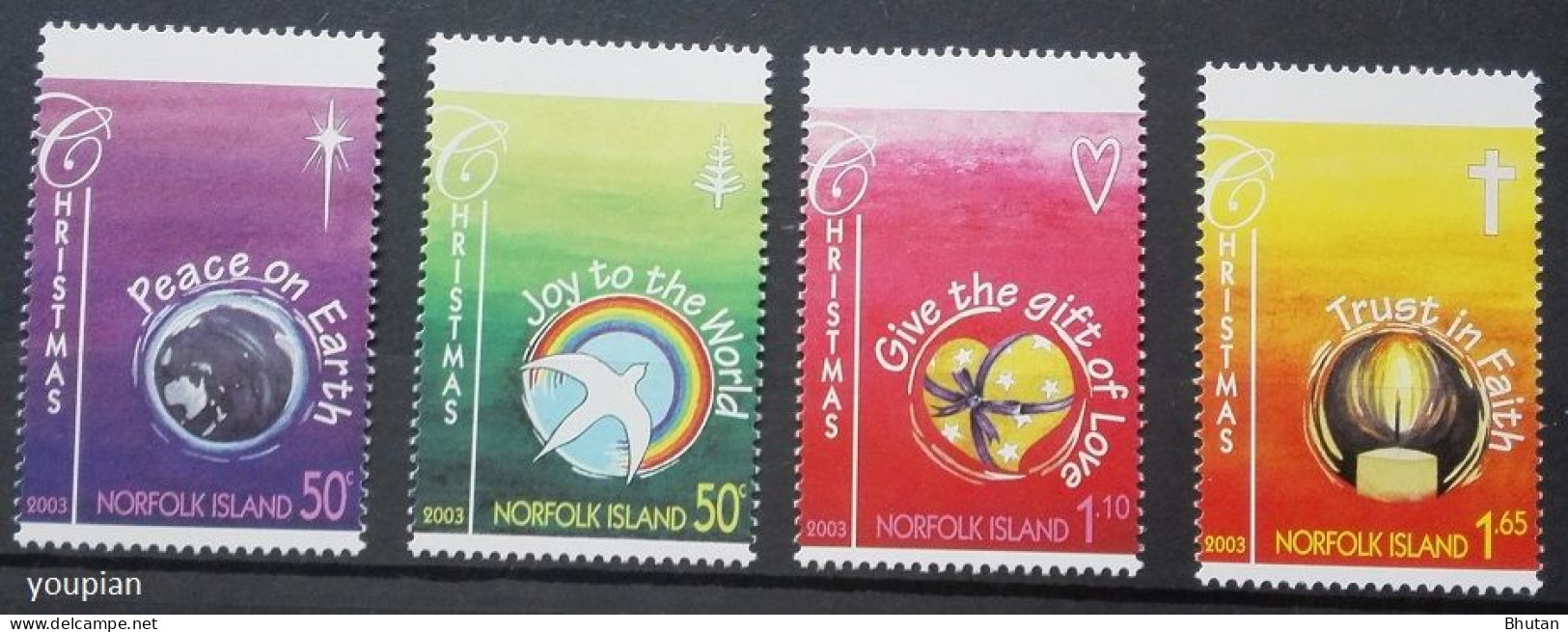 Norfolk Island 2003, Christmas, MNH Stamps Set - Norfolk Island