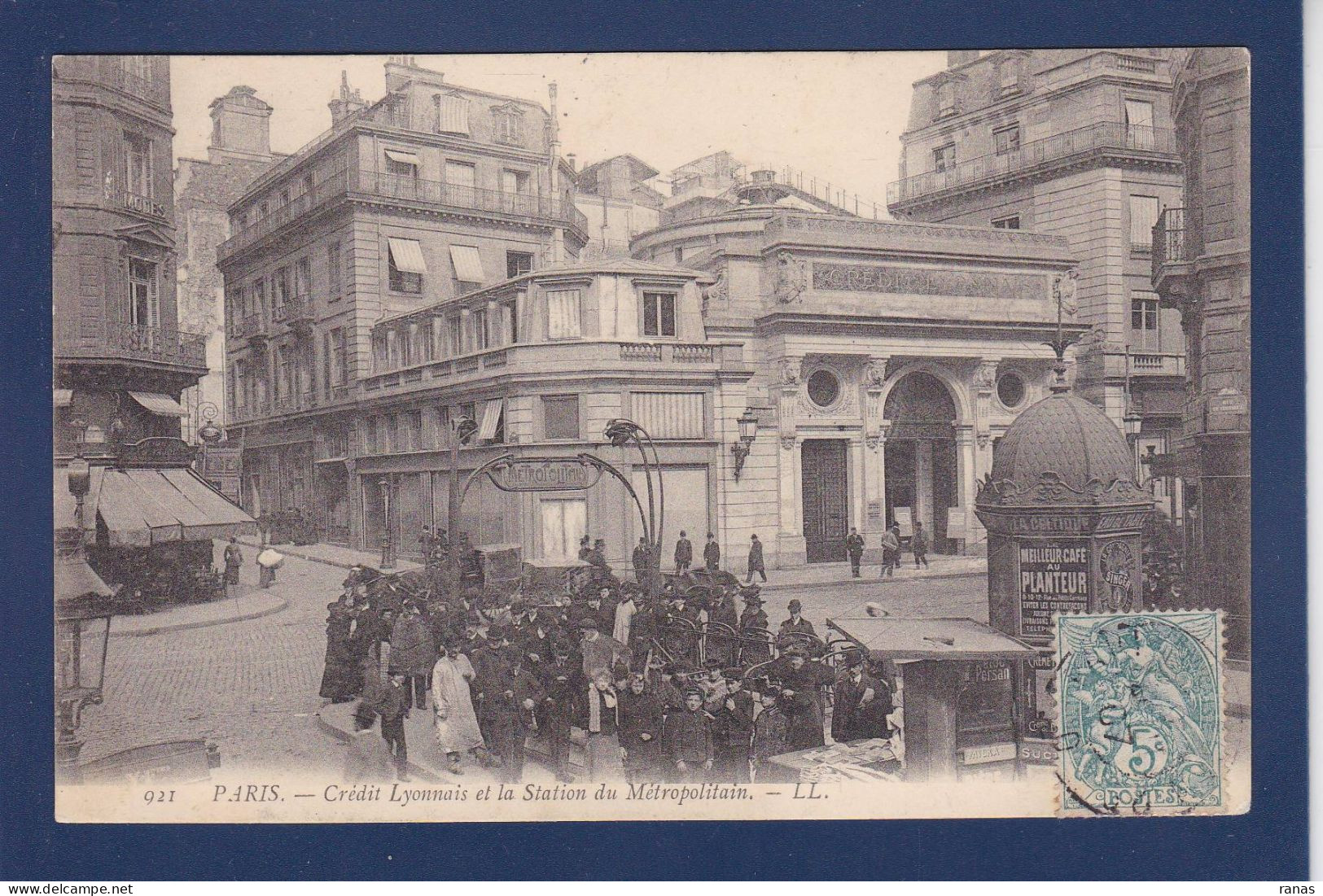 CPA [75] Paris > Métro Parisien Circulée - Pariser Métro, Bahnhöfe