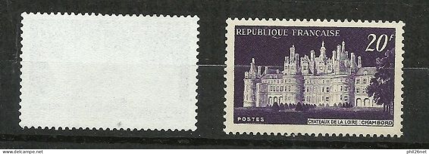 France  N° 924  Château De Chambord Bleu Roi   Neuf ( * ) B/TB  Le Timbre Type Sur Les Scans Pour Comparer   Soldé ! ! ! - Unused Stamps
