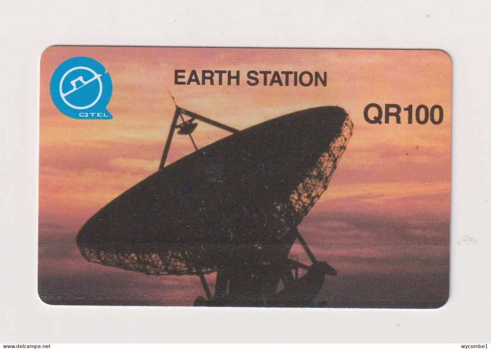 QATAR - Satellite Dish Magnetic Phonecard - Qatar