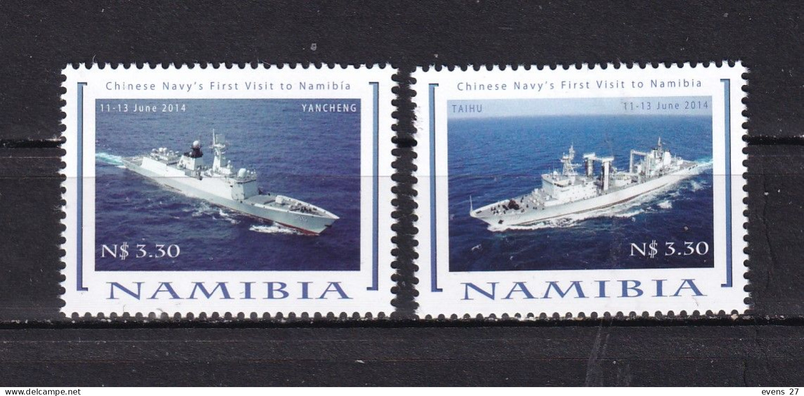 NAMIBIA-2014-NAVY SHIPS-MNH - Andere(Zee)