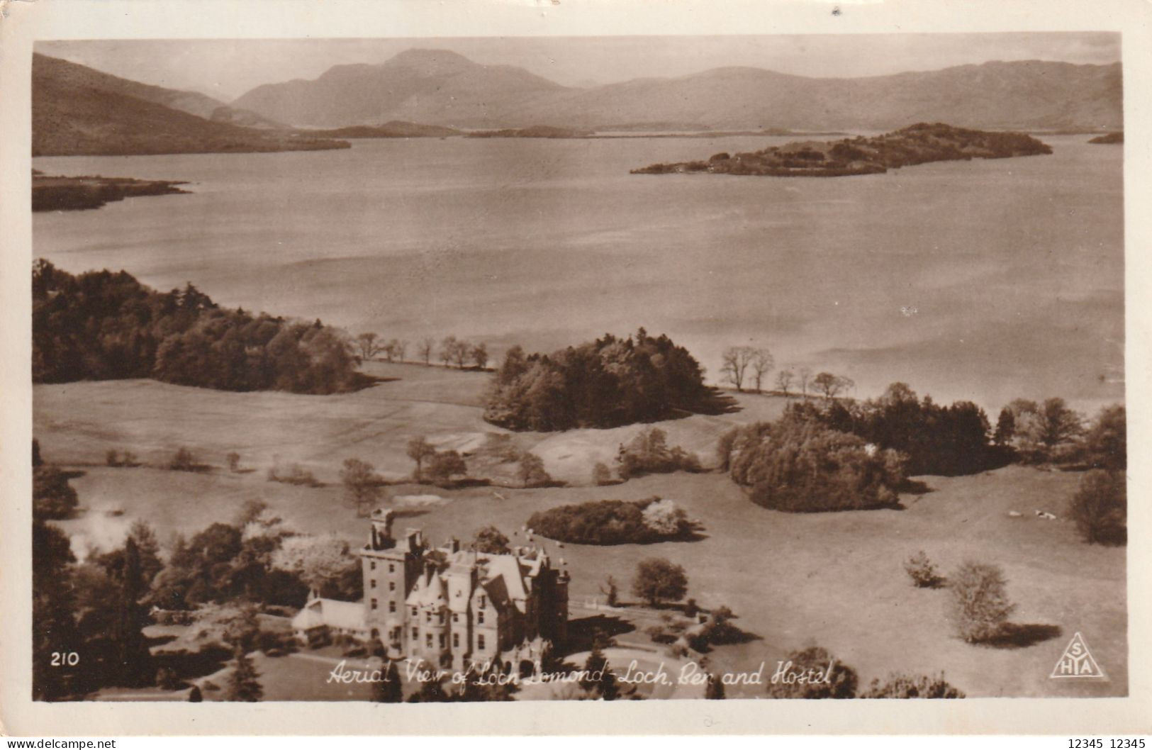 Aerial View Of Loch Lomond-Loch, Ben And Hostel - Dunbartonshire