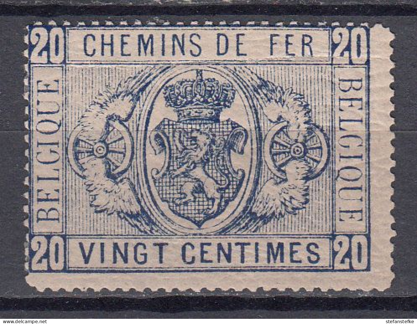 Belgie - Belgique: OCB Nr  TR2  * MH  (zie  Scan) PLI HORIZONTAL - Mint