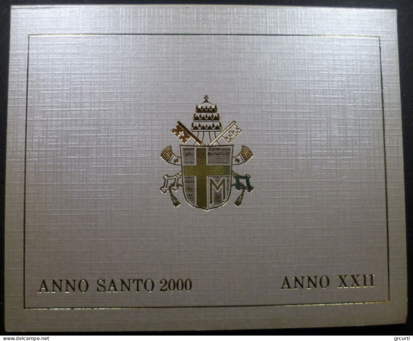 Vaticano - 2000 - Giovanni Paolo II° - Serie Zecca 8 Valori  - Anno Santo - A. XXII - Gig. 369 - KM# MS105 - Vaticano