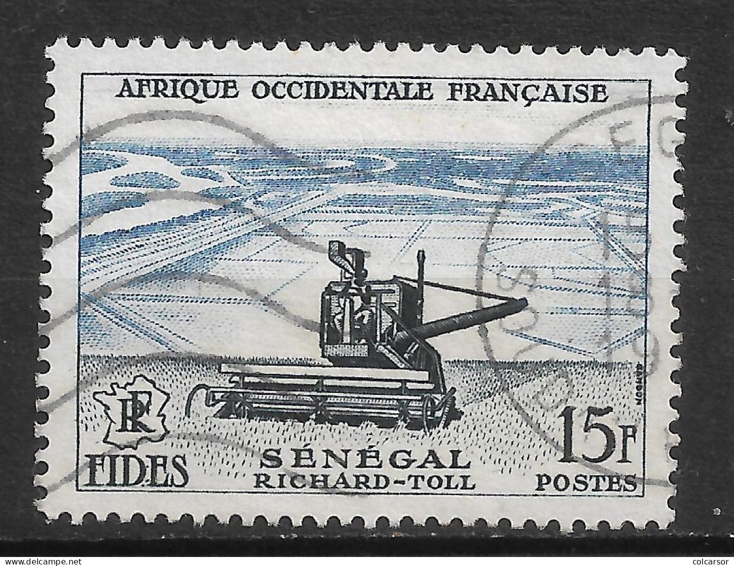 A. O  F.   N°    58 " SÉNÉGAL  FIDES " - Used Stamps