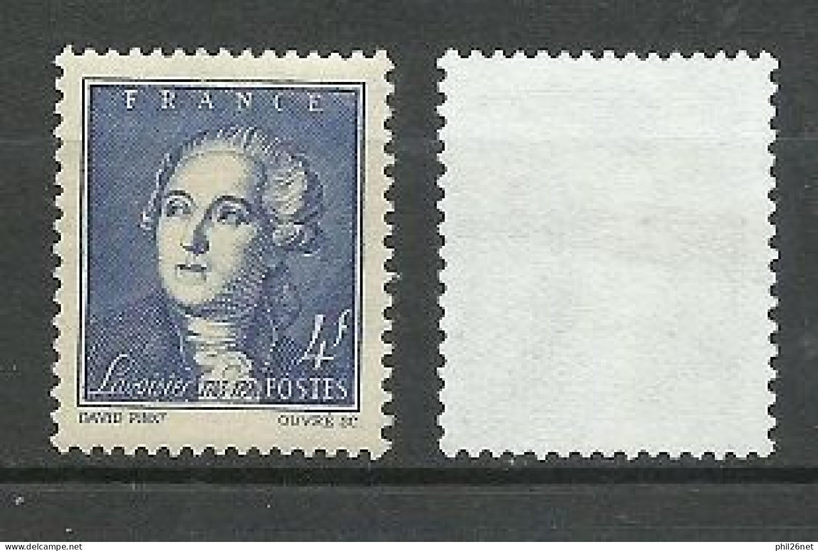 France  N° 581  Lavoisier  Bleu Clair  Oblitéré   B/TB  Le Timbre Type Sur Les Scans Pour Comparer  Soldé ! ! ! - Oblitérés