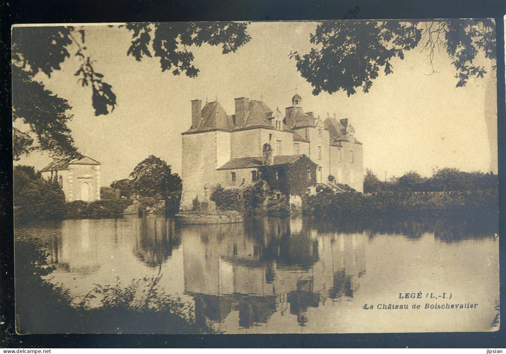 Cpa Du 44 Légé -- Le Château De Boischevalier   STEP65 - Legé