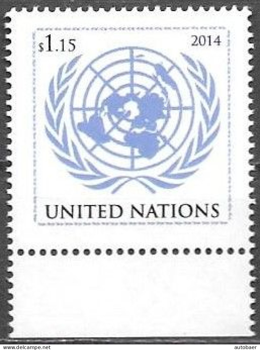 United Nations UNO UN Vereinte Nationen New York 2014 Chinese New Year Of The Horse Mi.No.1387 I MNH ** Neuf - Neufs