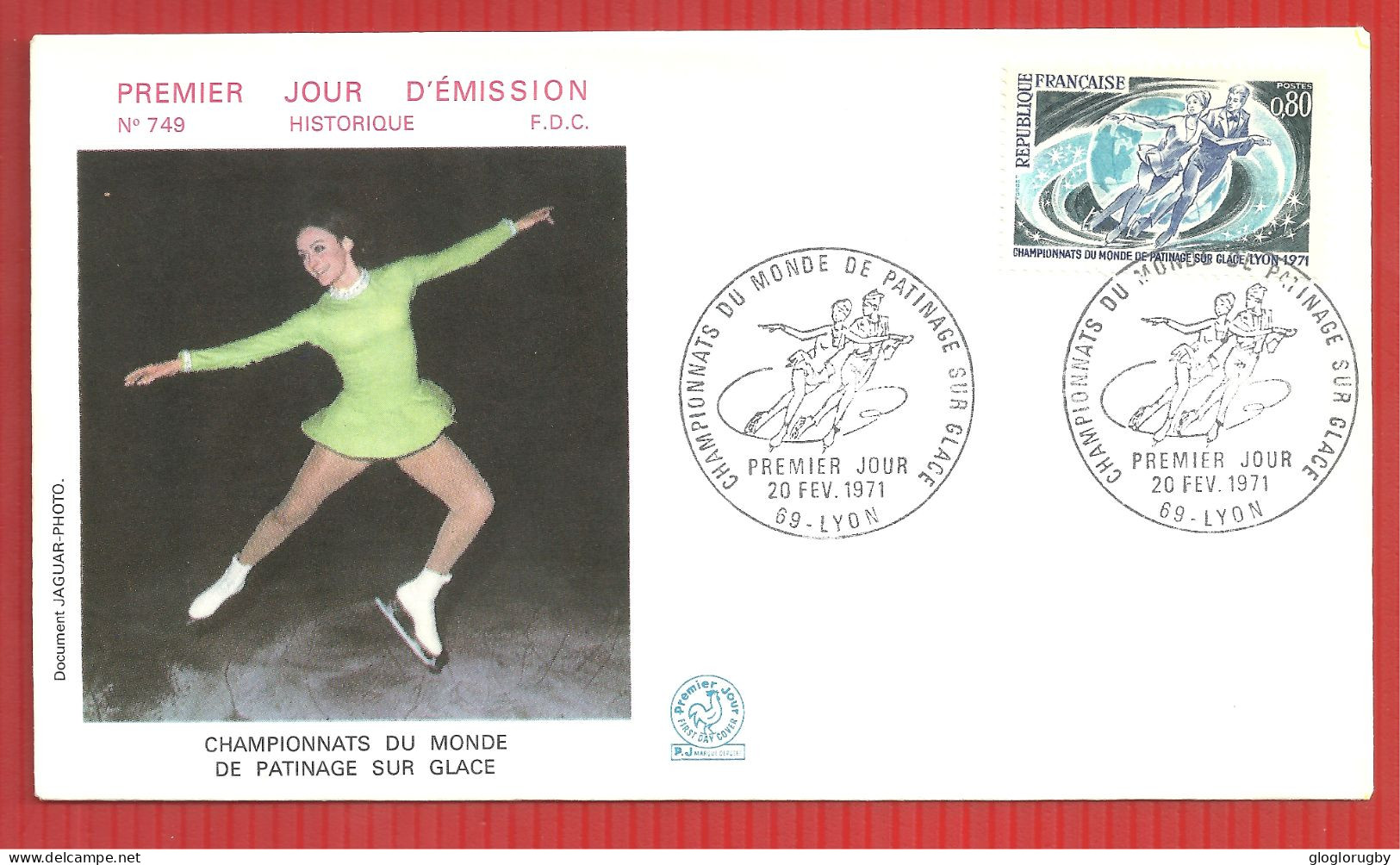 FDC  PATINAGE ARTISTIQUE - Pattinaggio Artistico