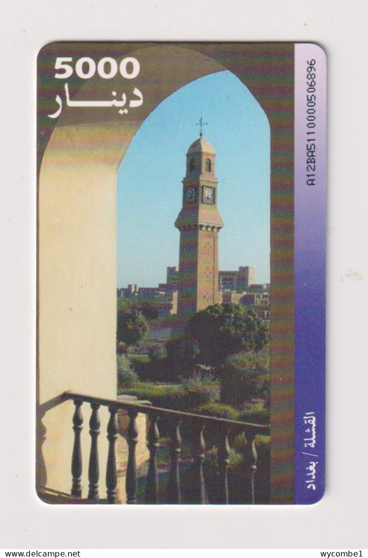 IRAQ - Clock Tower Chip Phonecard - Irak