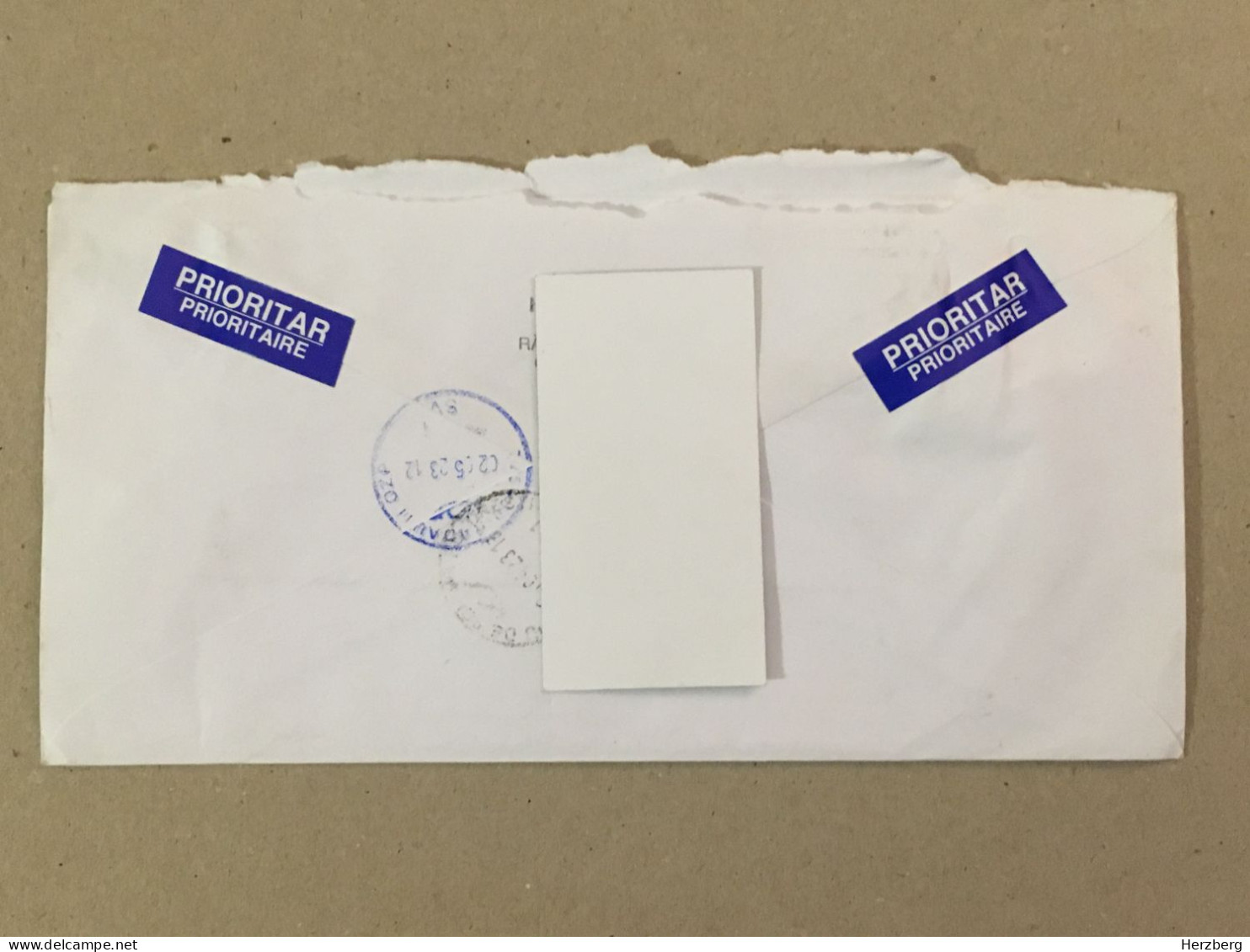 Romania Belgium 2023 Cancelled Letter Sent Back Circulated Cover Envelope Cancellation Henri Coanda Aviation Ingineer - Covers & Documents