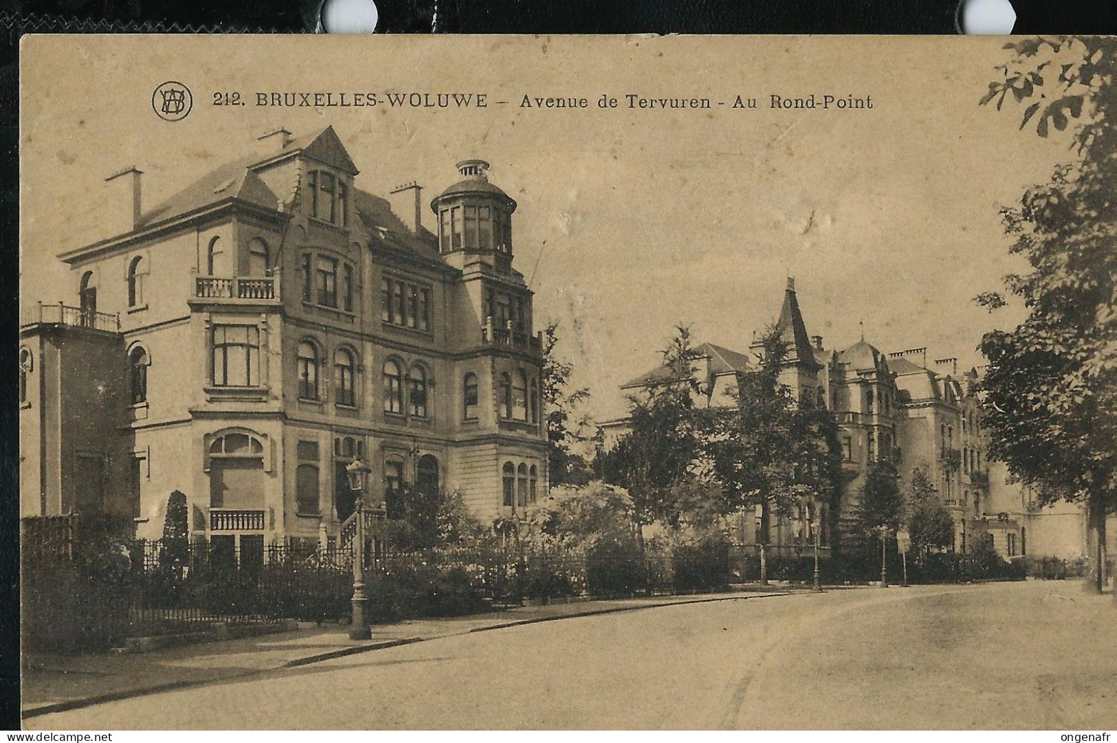 Avenue De Tervuren - Au Rond-Point  - Obl. 1934 - St-Lambrechts-Woluwe - Woluwe-St-Lambert