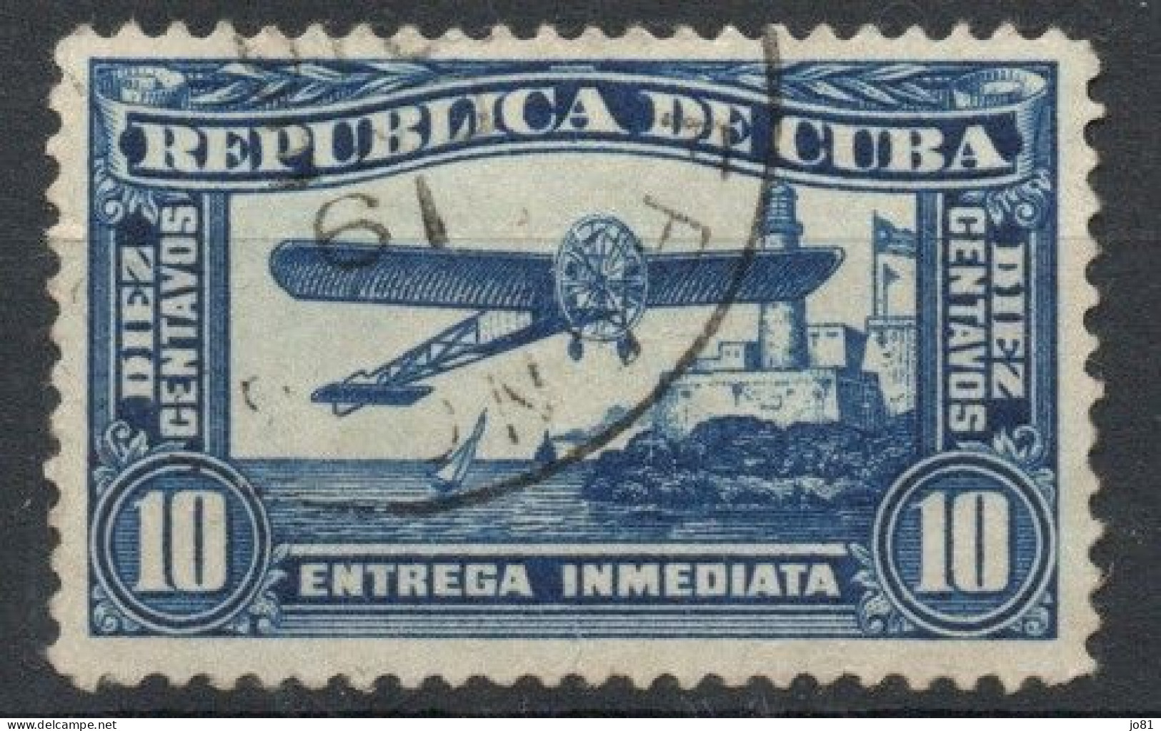 Cuba YT Express 4 Oblitéré - Express Delivery Stamps