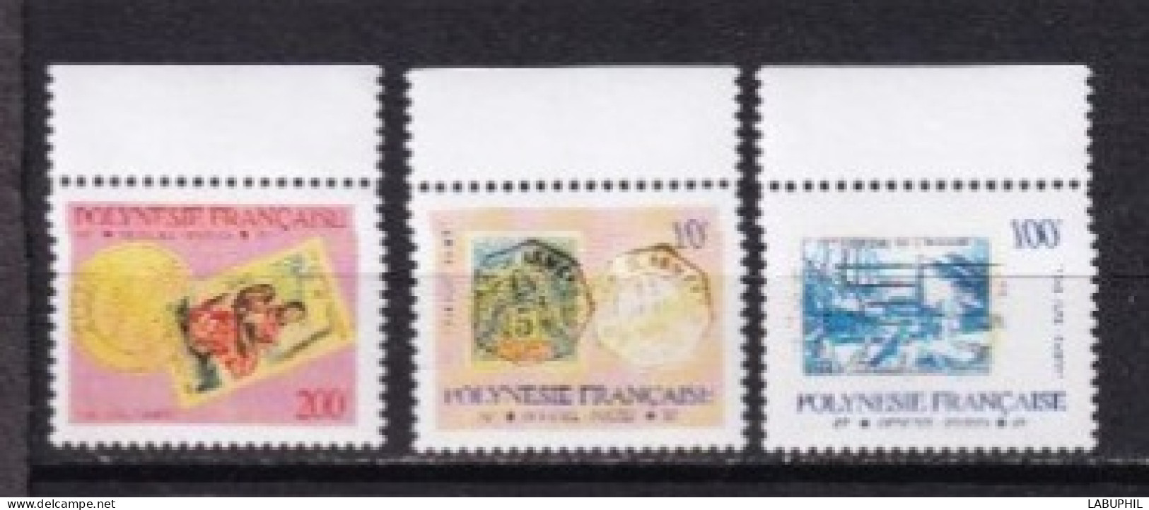 POLYNESIE FRANCAISE NEUF MNH **service 3 Valeurs - Dienstzegels