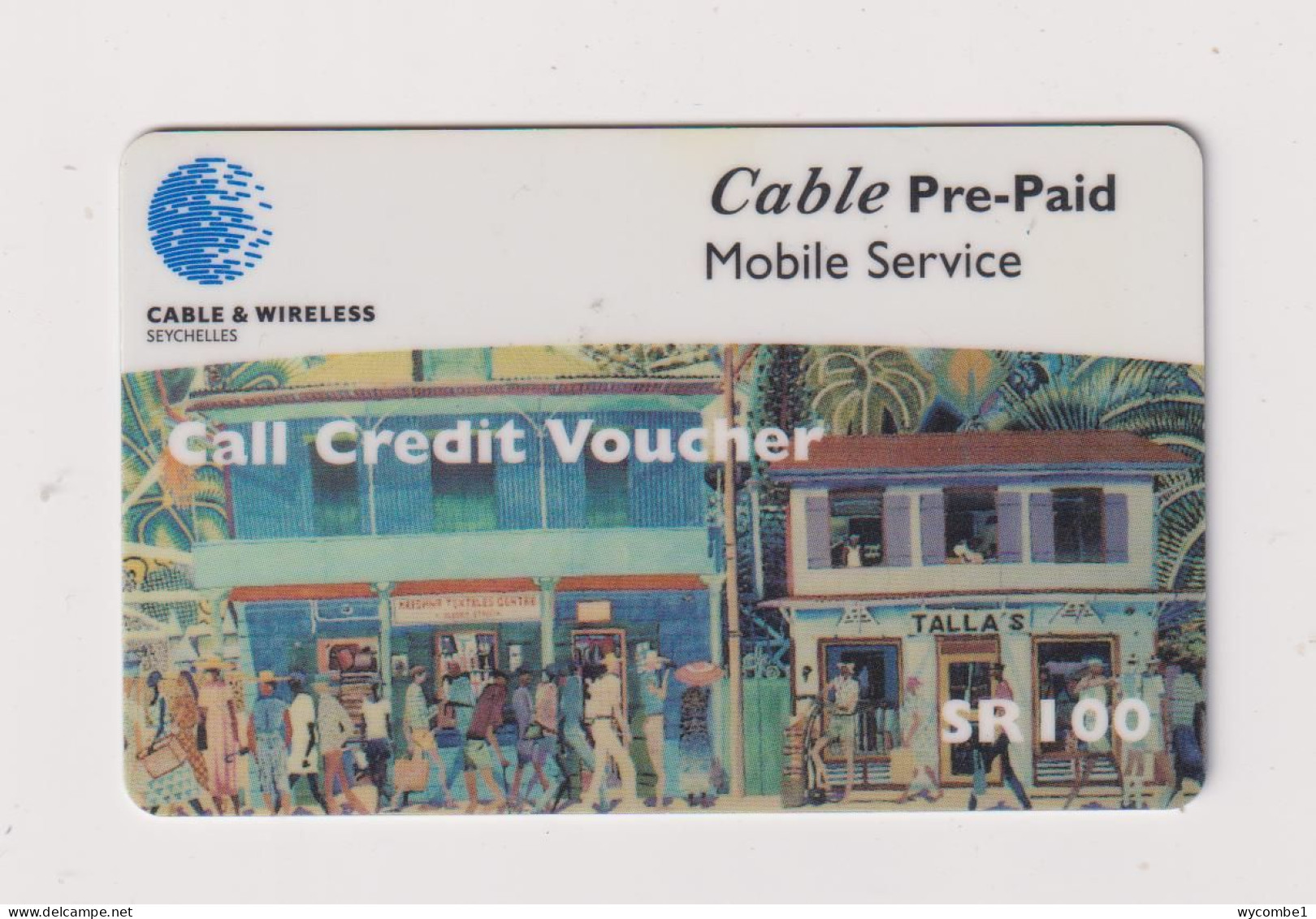 SEYCHELLES - Street Scene Remote Phonecard - Seychelles