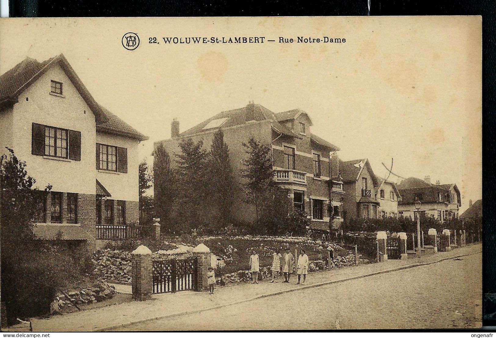 Rue Notre-Dame  - Obl. 1927 - Woluwe-St-Lambert - St-Lambrechts-Woluwe