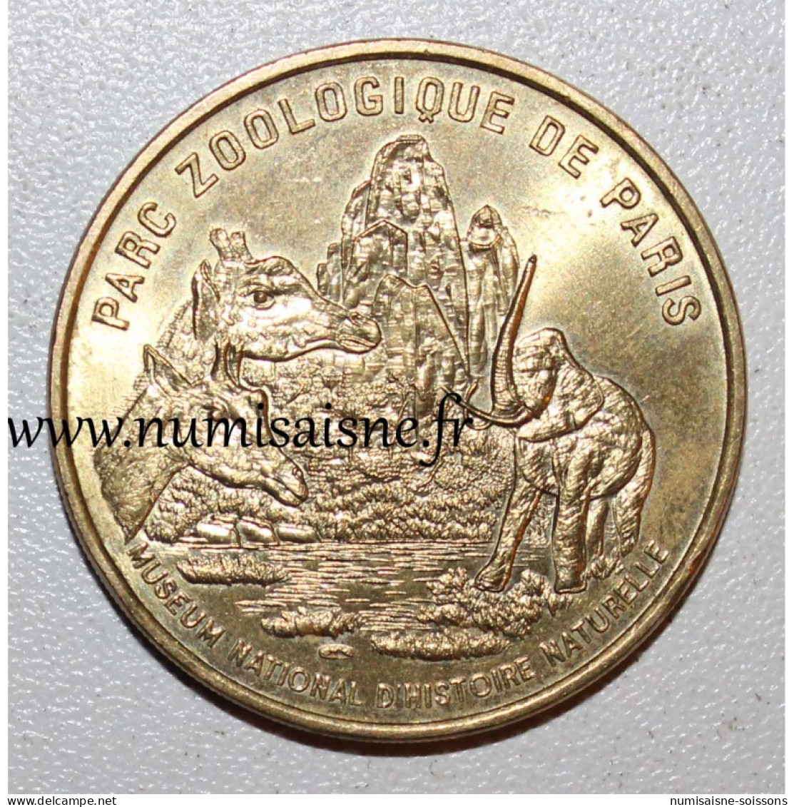75 - PARIS - PARC ZOOLOGIQUE - Monnaie De Paris - 1998 - TTB/SUP - Zonder Datum