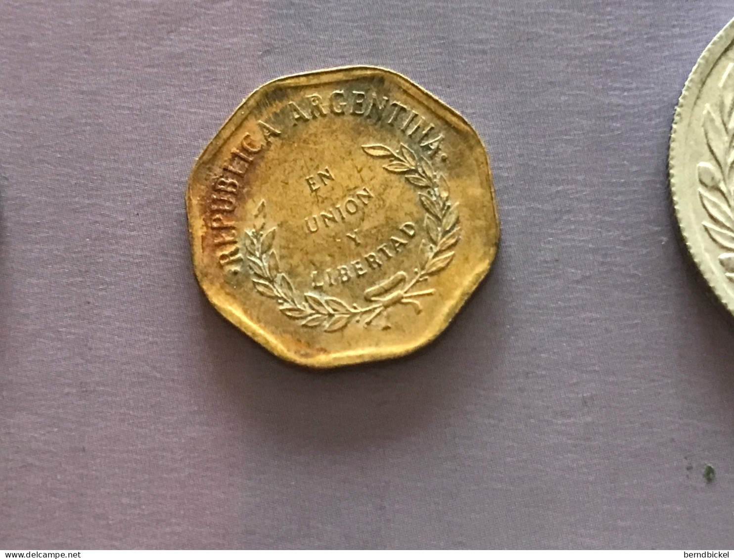 Münze Münzen Umlaufmünze Argentinien 1 Centavo 1992 - Argentine