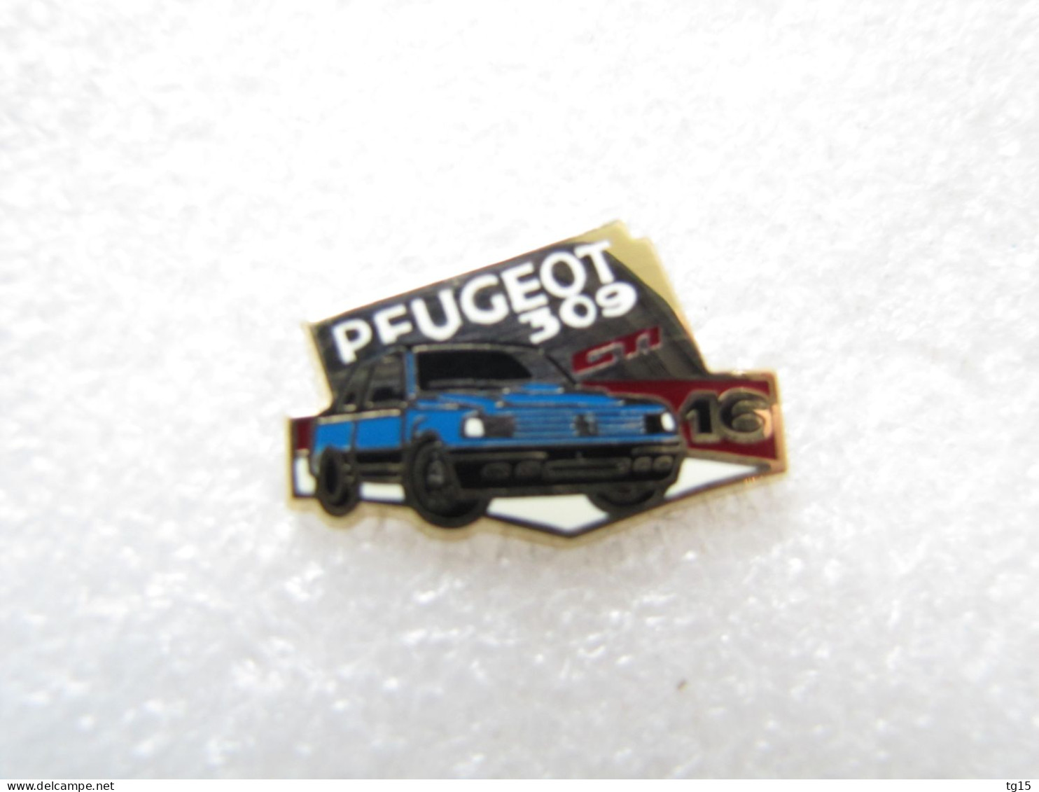 PIN'S    PEUGEOT  309  GTI 16   Zamak  HELIUM - Peugeot