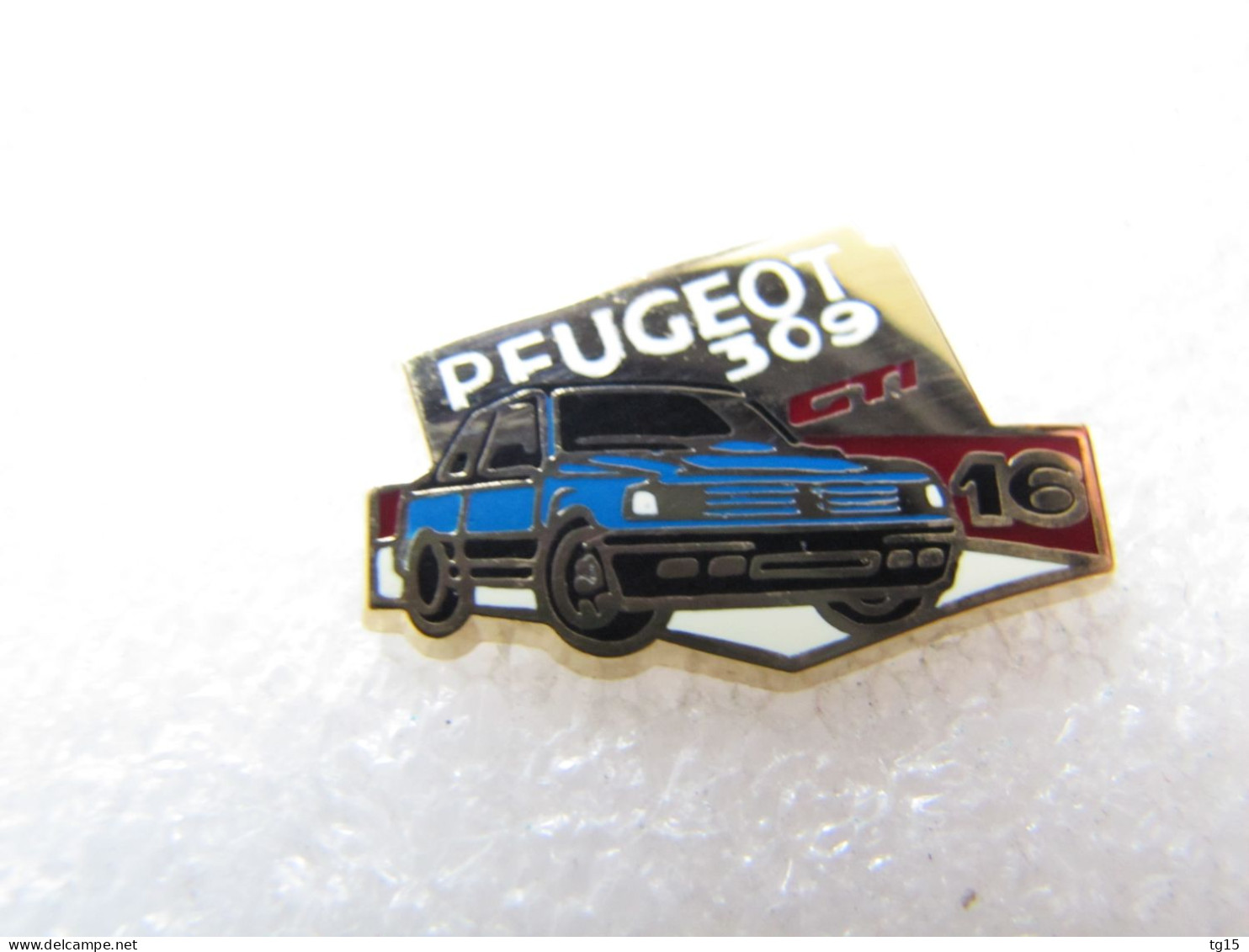 PIN'S    PEUGEOT  309  GTI 16   Zamak  HELIUM - Peugeot