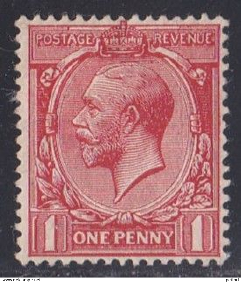Grande Bretagne - 1911 - 1935 -  George  V  -  Y&T N °  140  Neuf * - Unused Stamps