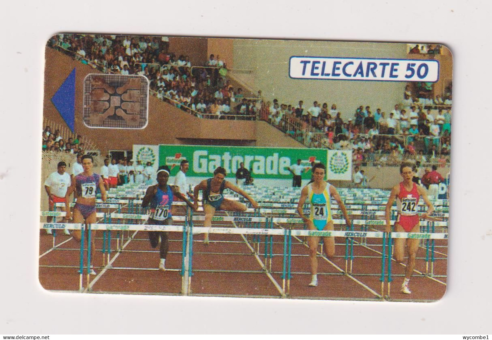 MONACO - Athletics Chip Phonecard - Mónaco