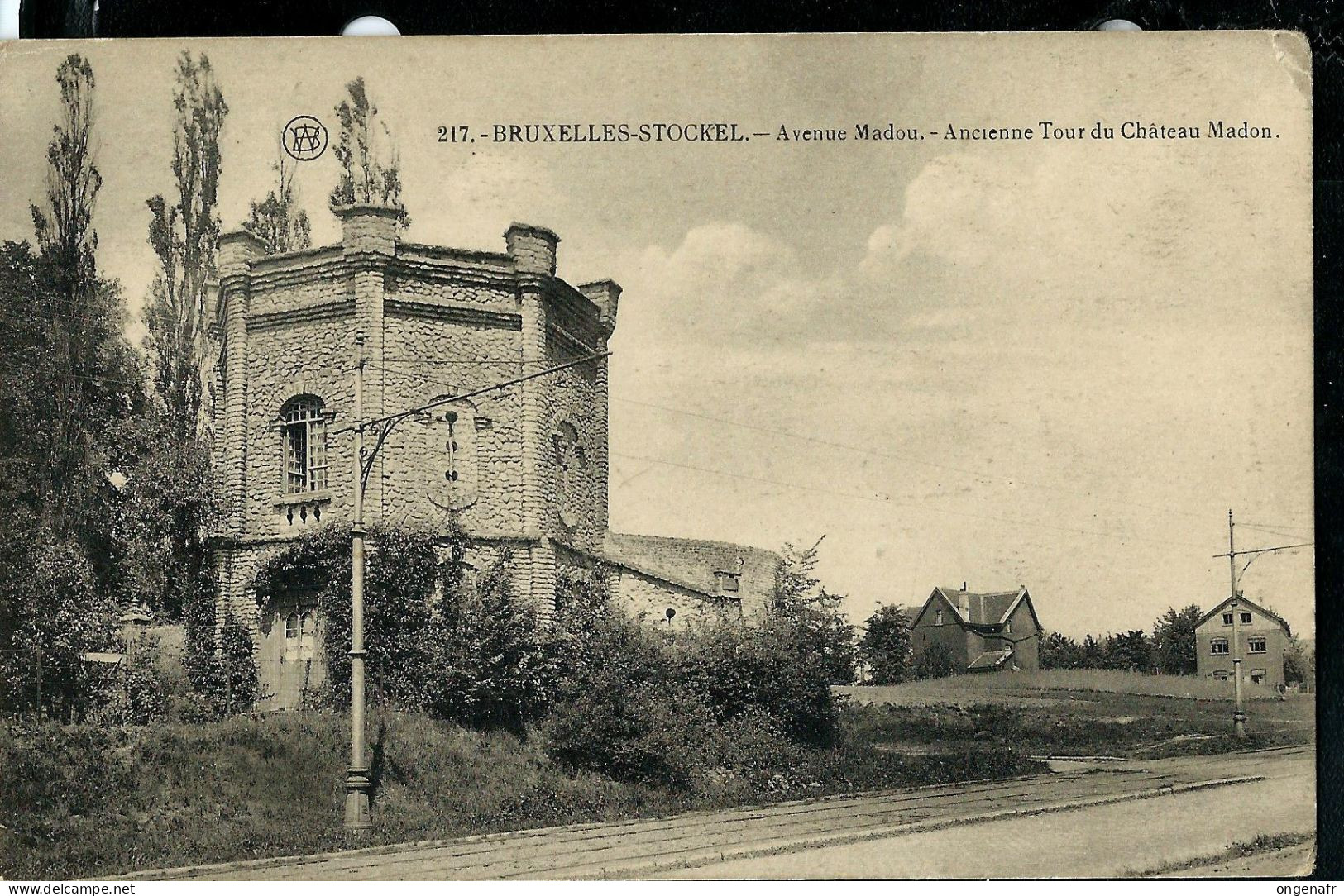 Avenue Madou - Ancienne Tour Du Château Madou  - écrite - - Woluwe-St-Pierre - St-Pieters-Woluwe