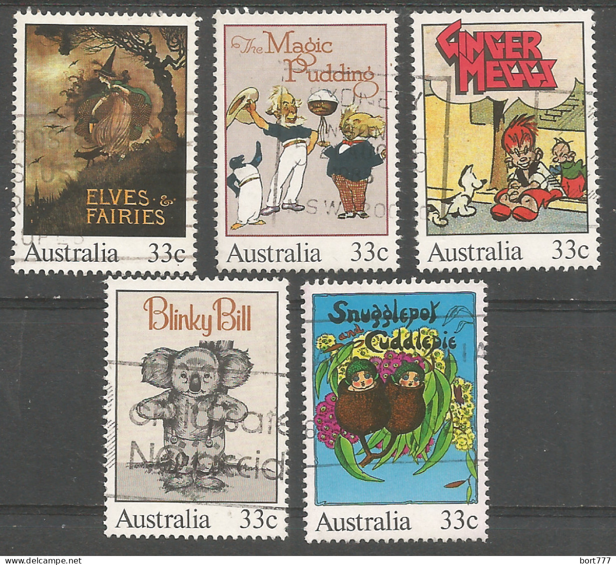 Australia 1985 Year, Used Stamps Set - Oblitérés