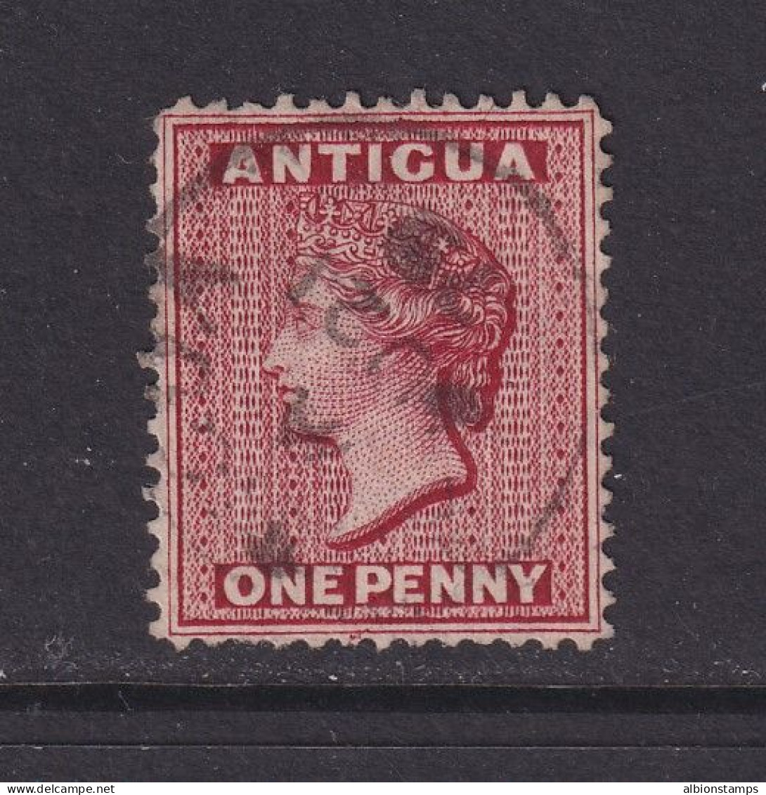 Antigua, Scott 8 (SG 16), Used - 1858-1960 Kronenkolonie